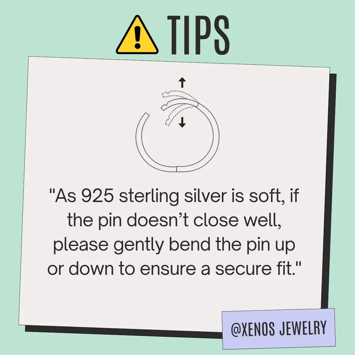 925 Sterling Silver Earrings TIPS