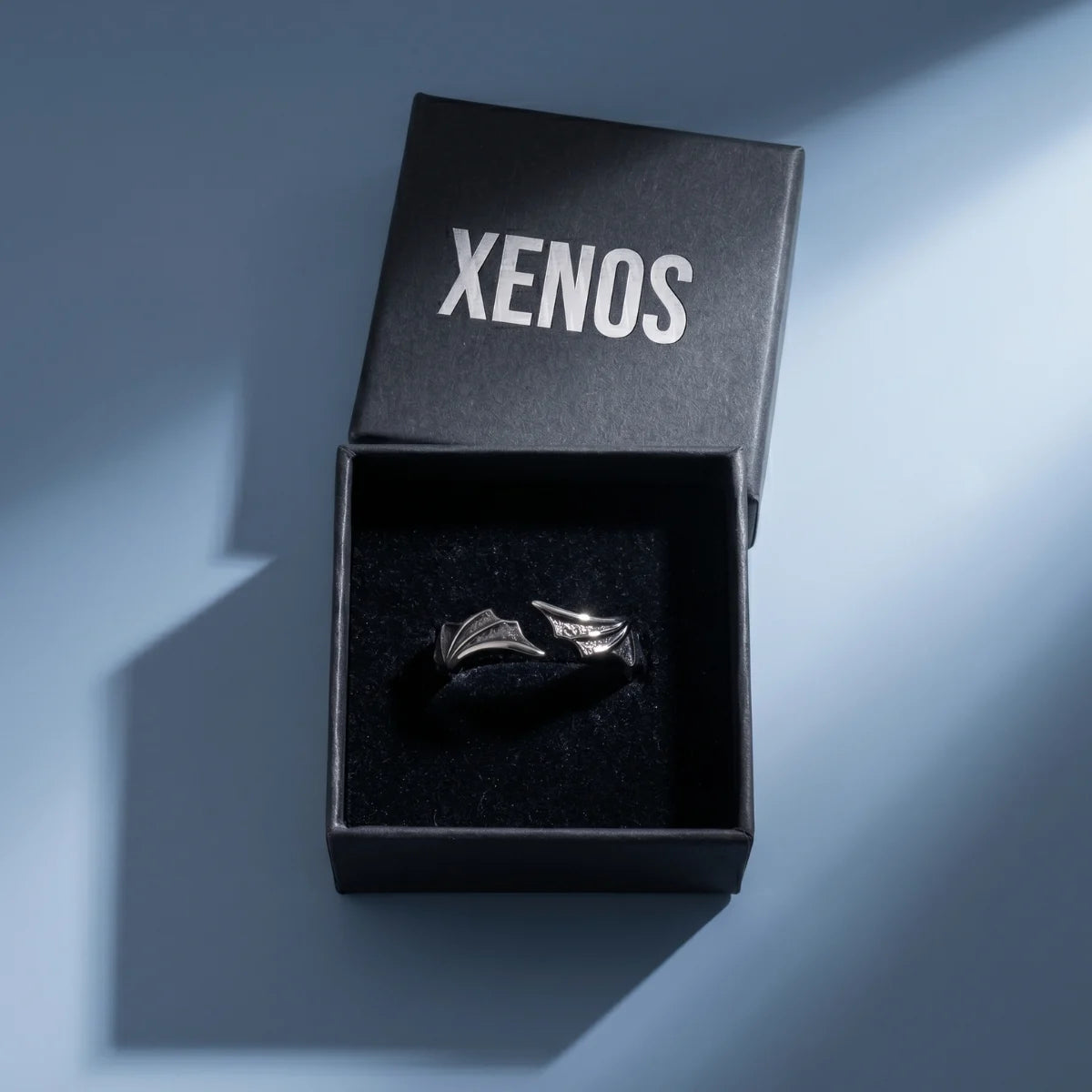 Bat Wing Ring Inside a Xenos Jewelry Box