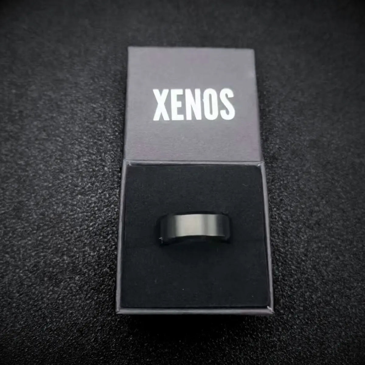 Brushed Gold Ring Presented in Box