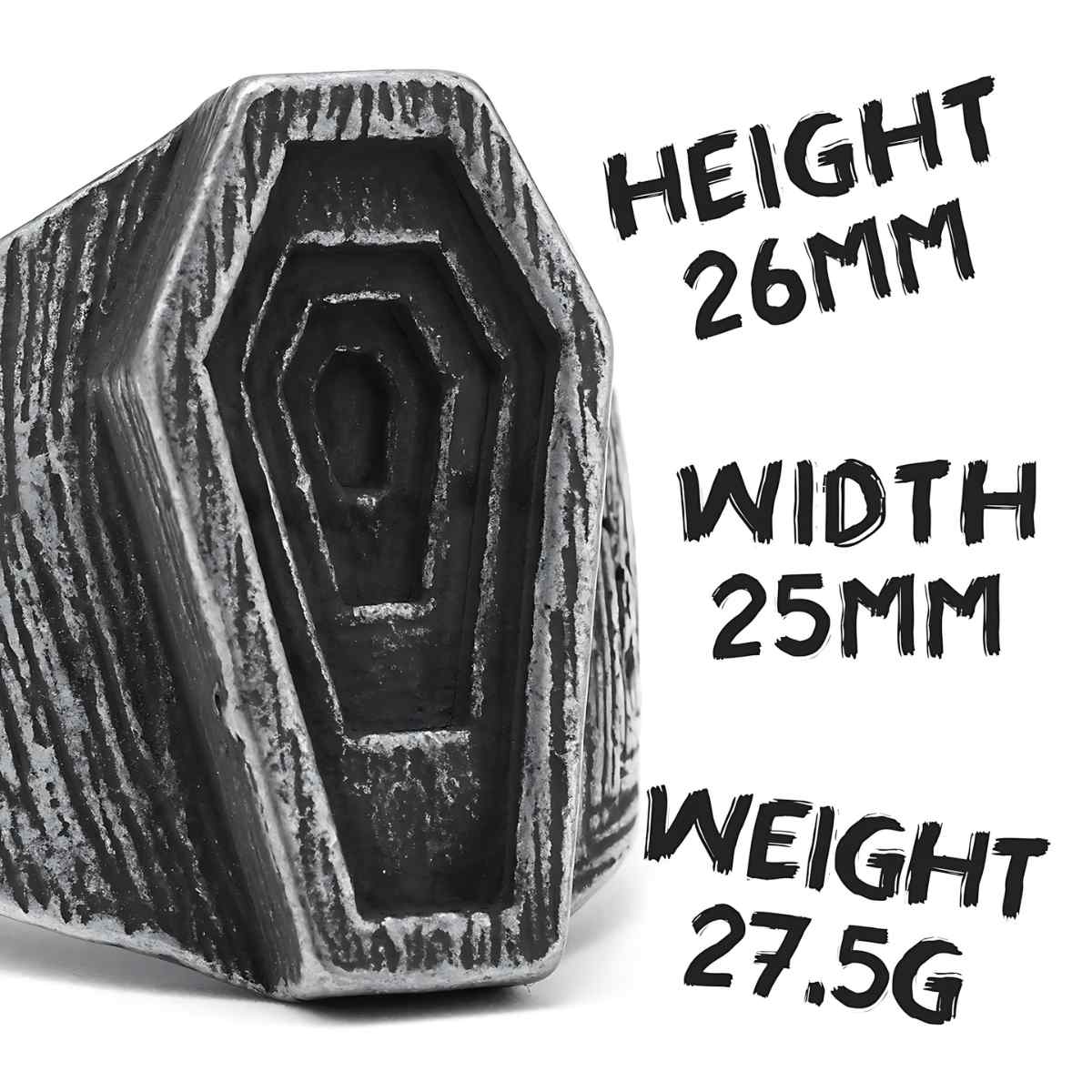 Geometric Coffin Ring