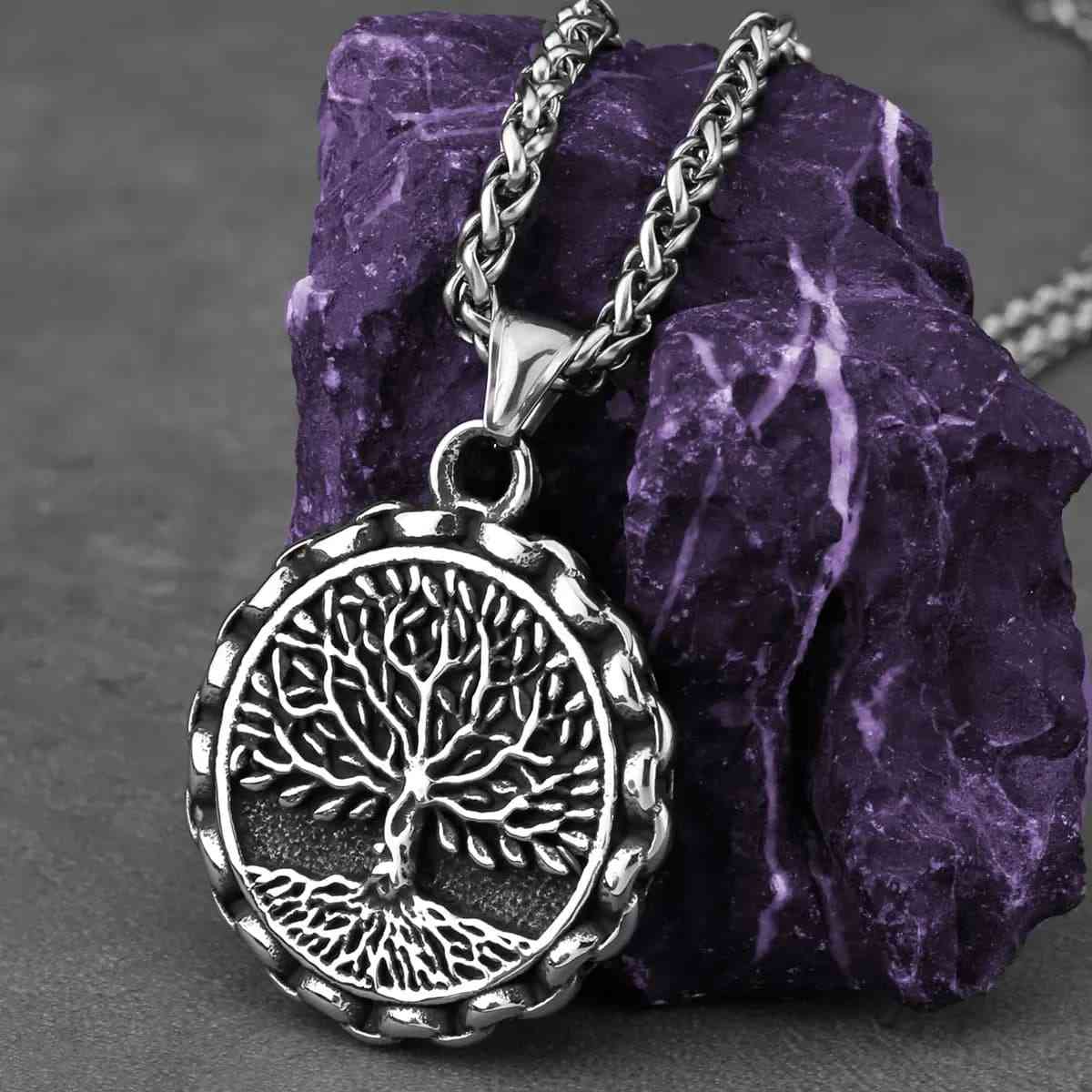 Purple outlets Yggdrasil Pendant