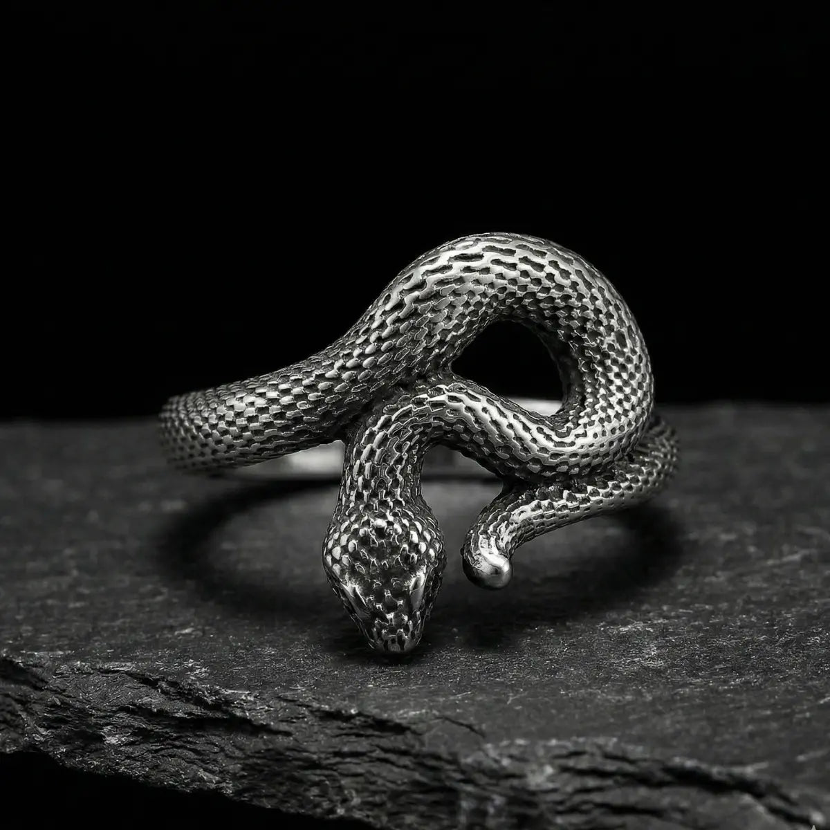 Coiled Snake Ring | Statement Rings