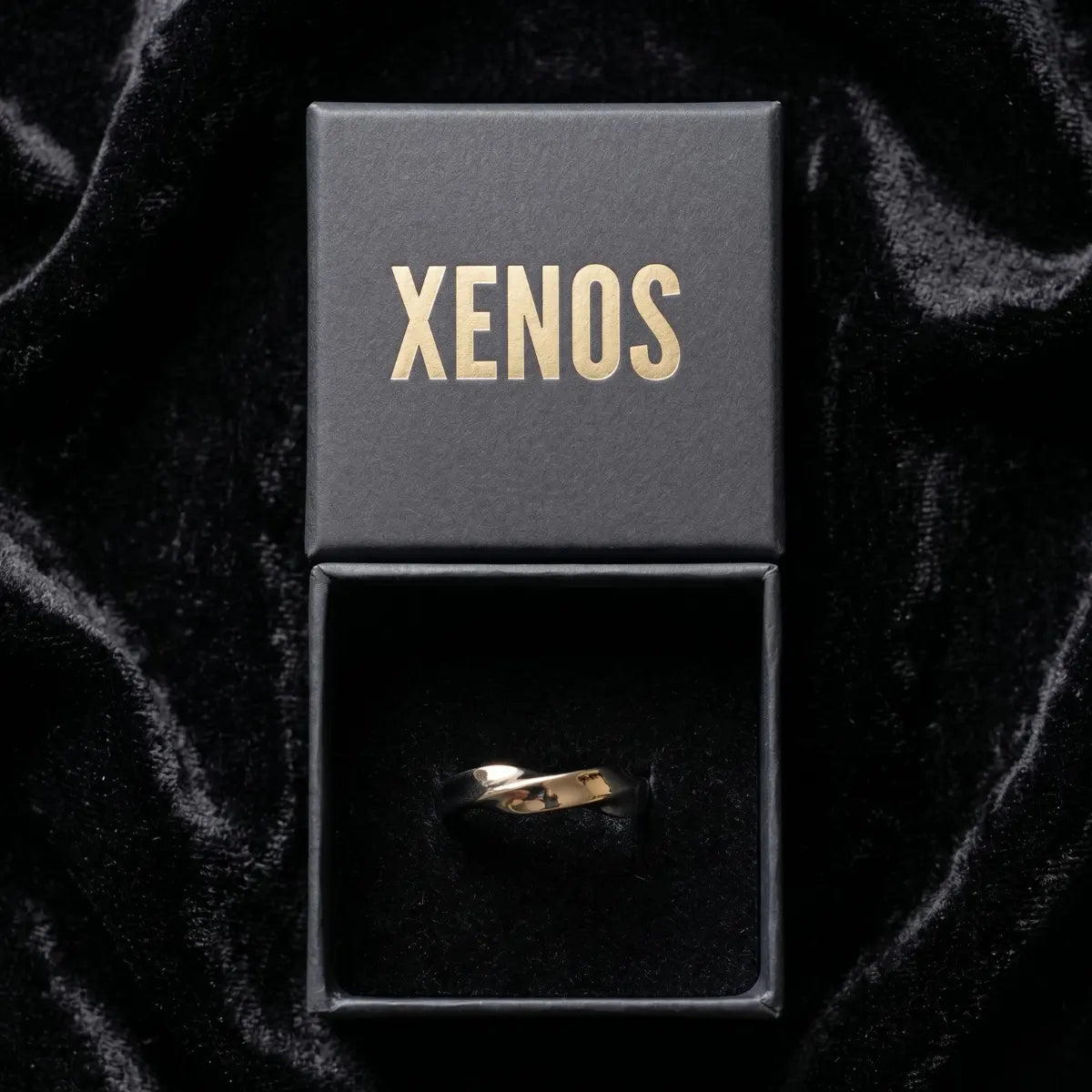 Silver Mobius Strip Ring Xenos Gift Box