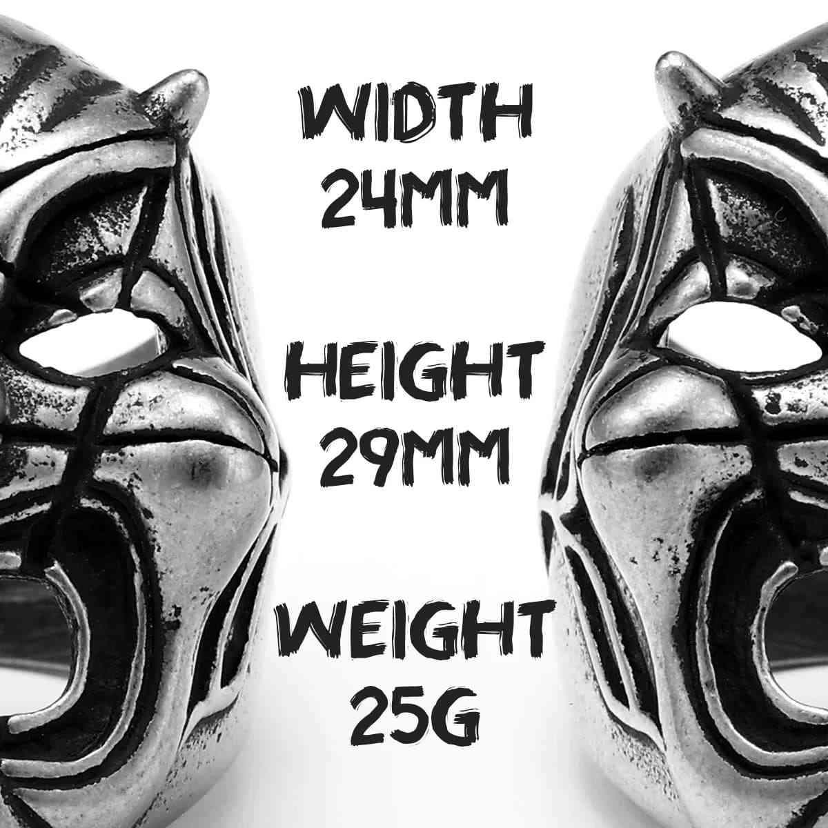 Slipknot Ring Stainless Steel Xenos Jewelry