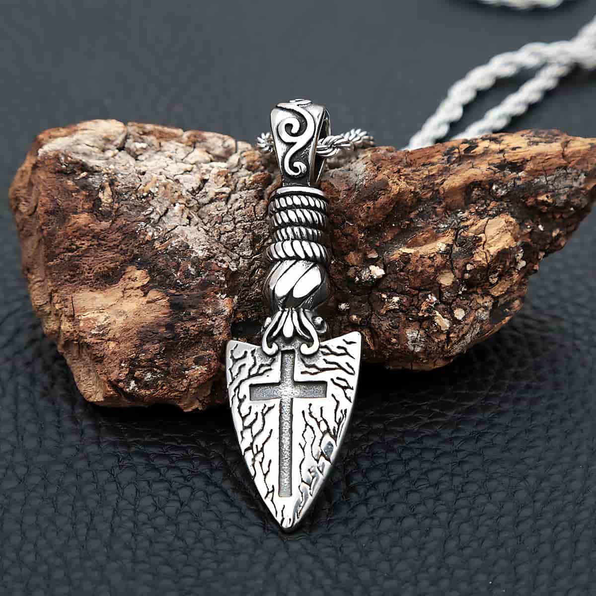 Sword Pendant Necklace Xenos Jewelry