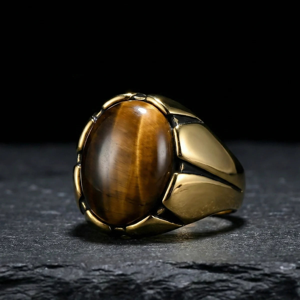 Tiger's Eye Claw Ring | Gemstone Jewelry