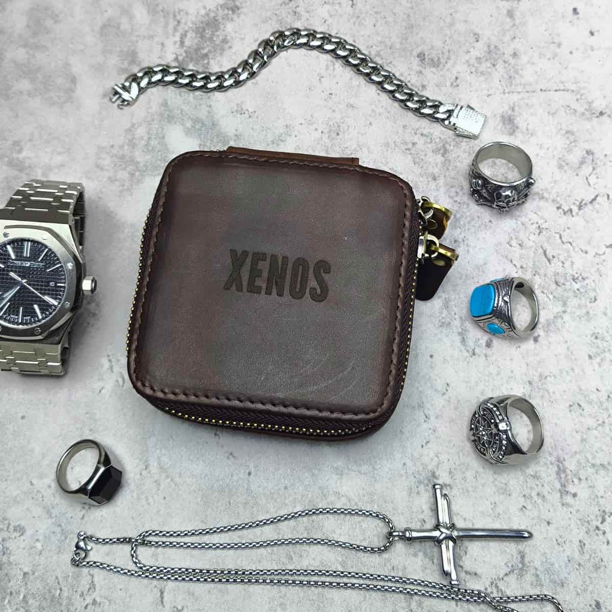 Travel Jewelry Case Personalized Display Xenos Jewelry