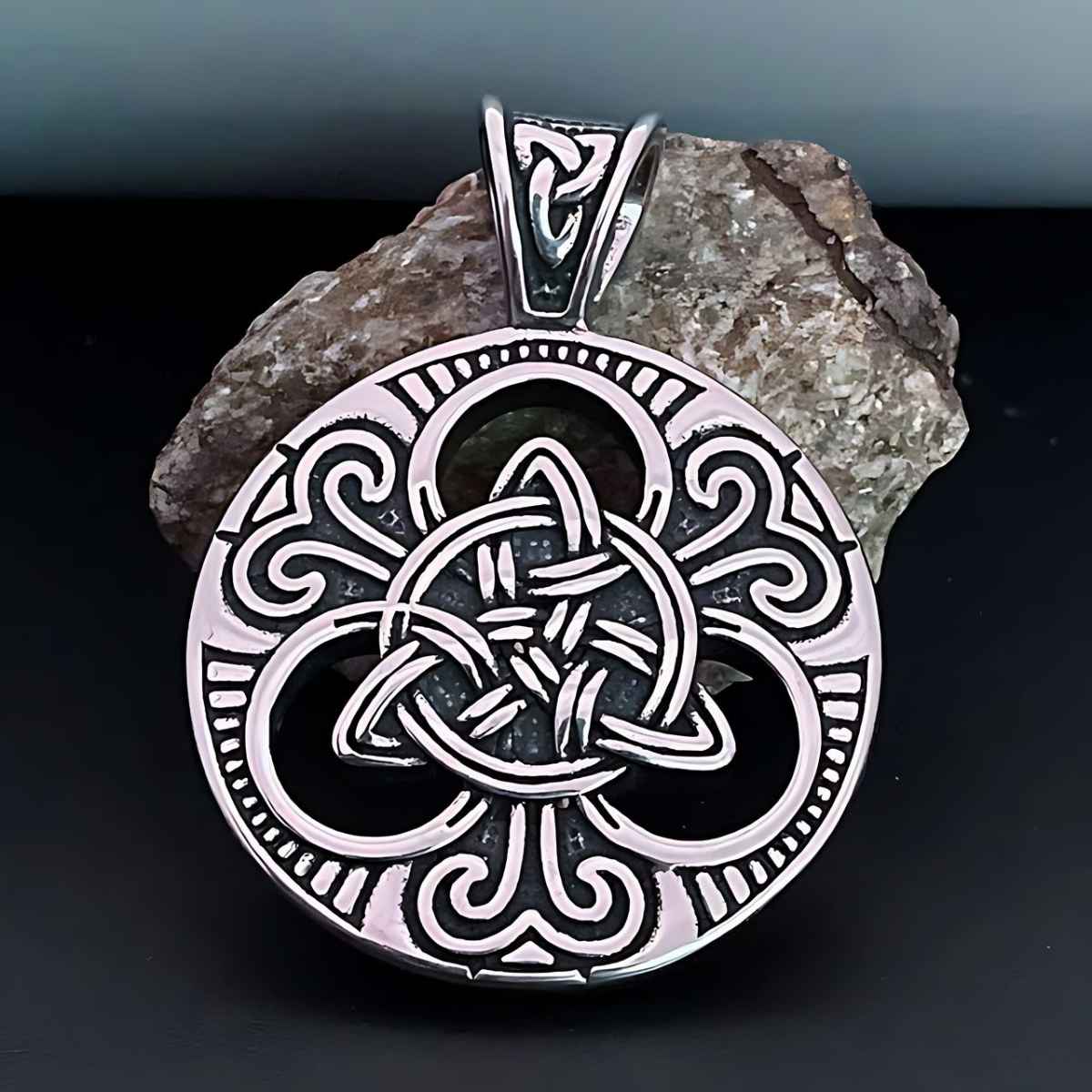 Stainless orders Steel Celtic Knot Pendant