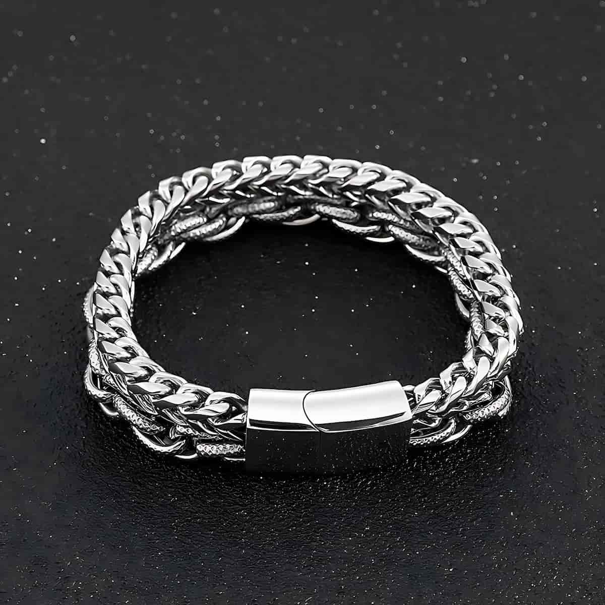 Double Link Bracelet - Xenos Jewelry