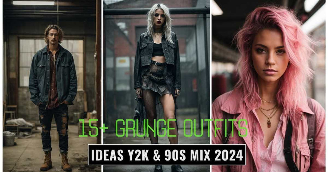 15+ Grunge Outfits Ideas: Y2K & 90s Mix (2024) 15+ Grunge Outfits Ideas: Y2K & 90s Mix (2024)