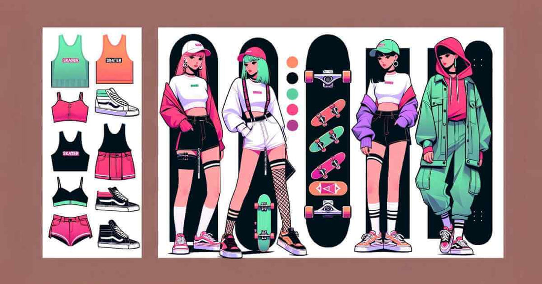 How to Rock Skater Girl Outfits Like a Pro in 2024 - Xenos Jewelry