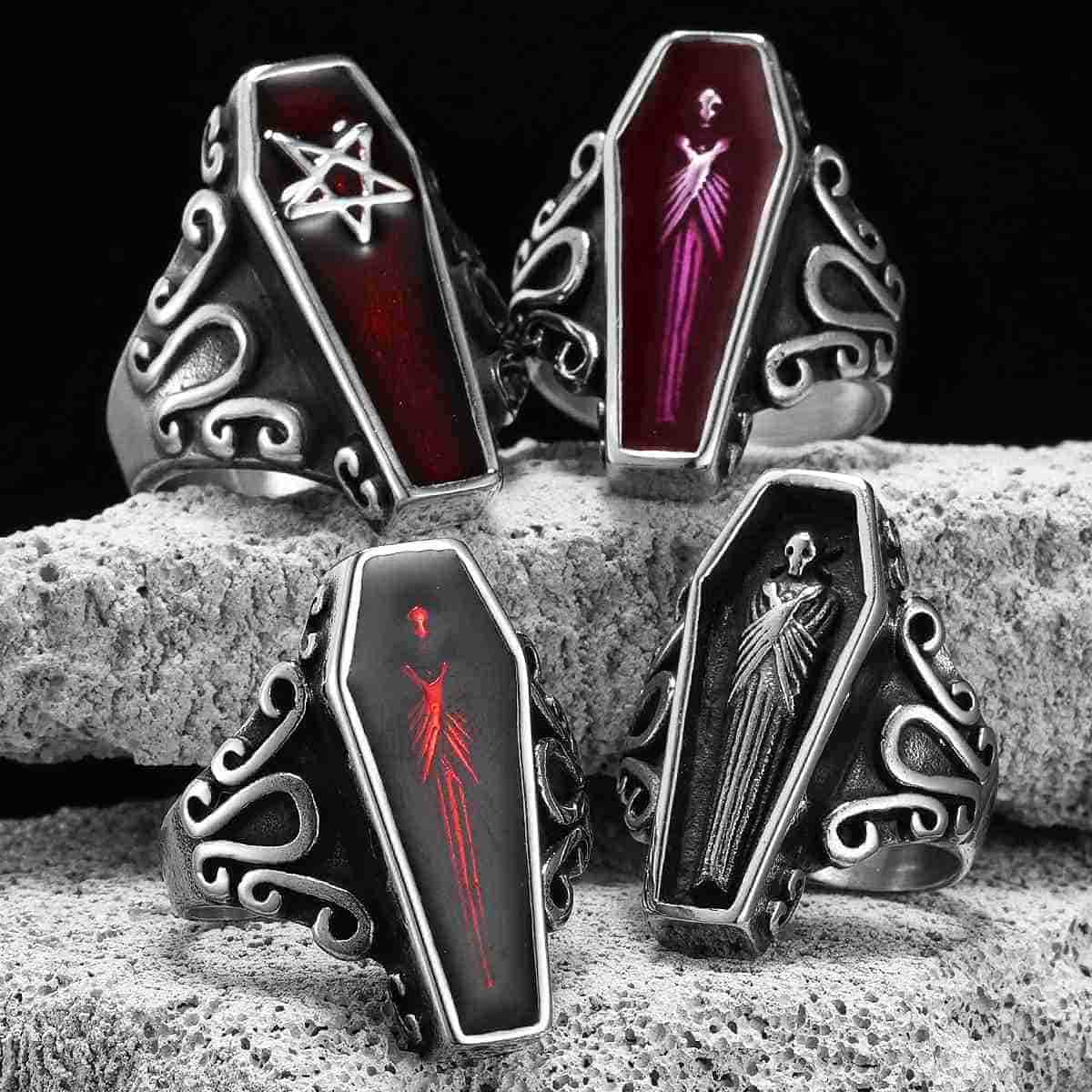 Gothic Rings - Unique Designs | For Sale at Xenos Jewelry