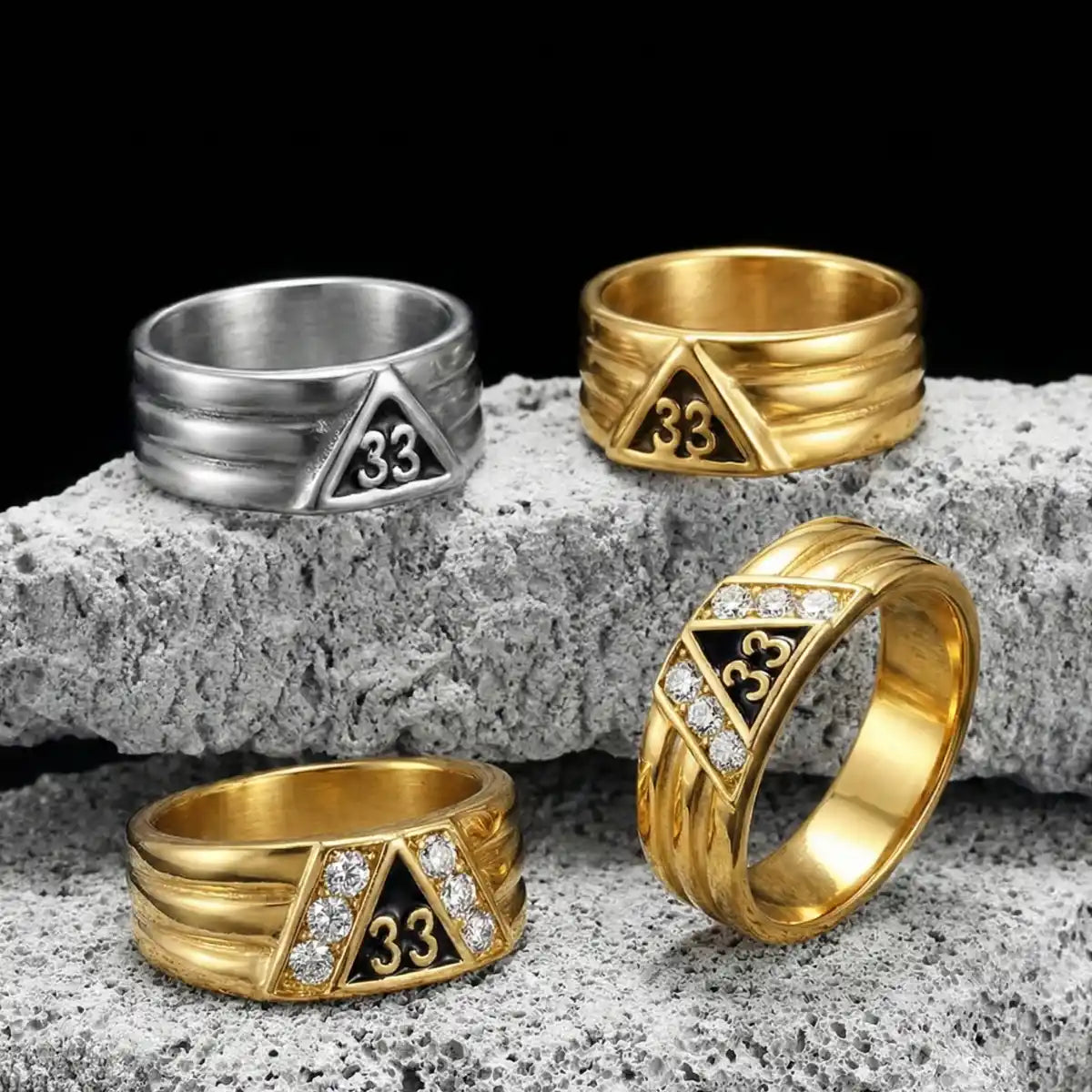 33rd Degree Rings Details