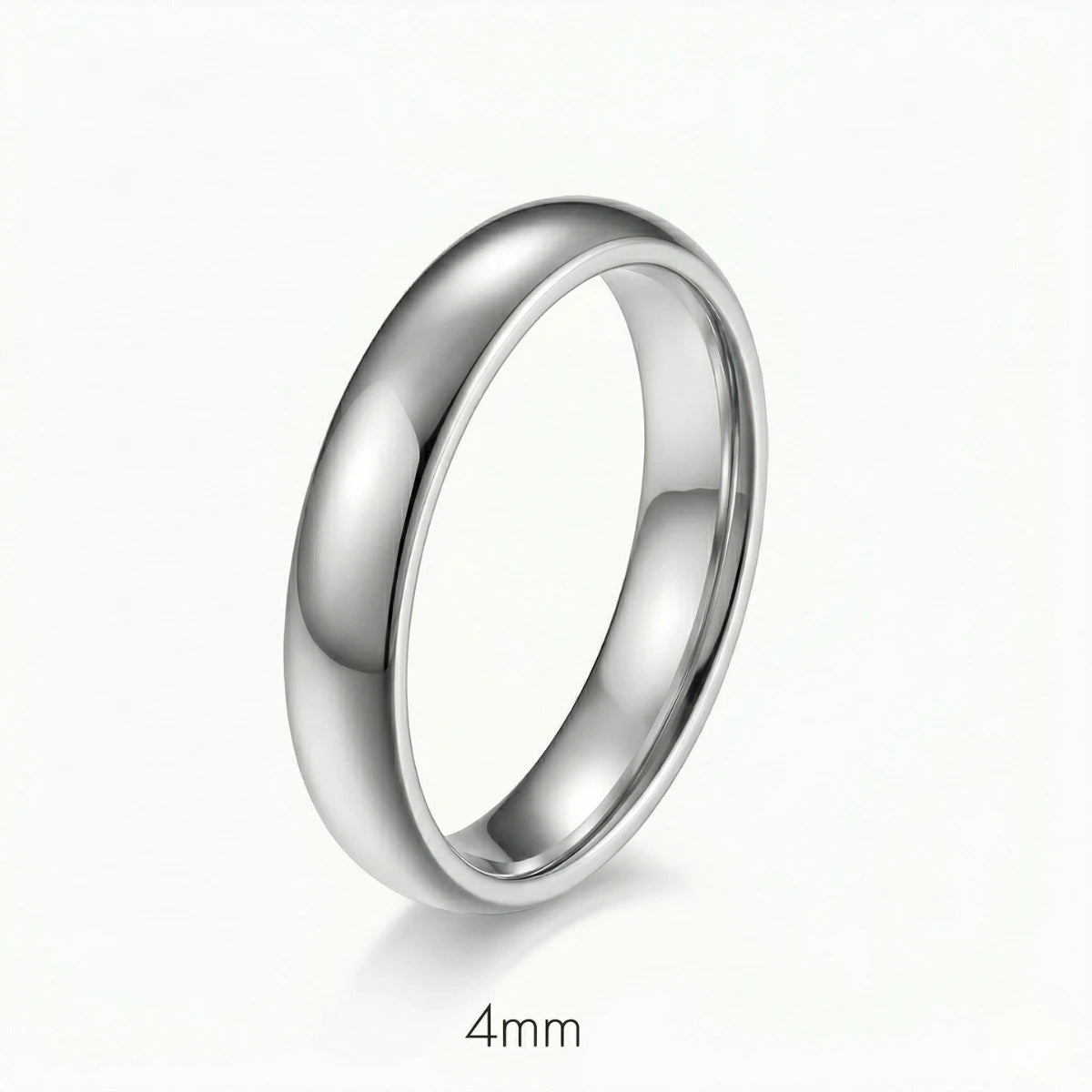 4mm Tungsten Carbide Ring Details