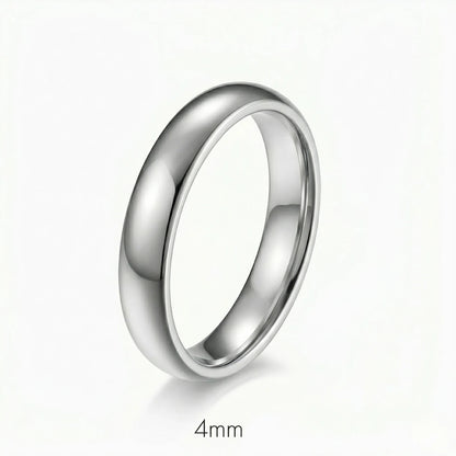 4mm Tungsten Carbide Ring Details