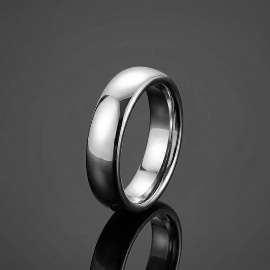 8mm Tungsten Carbide Ring