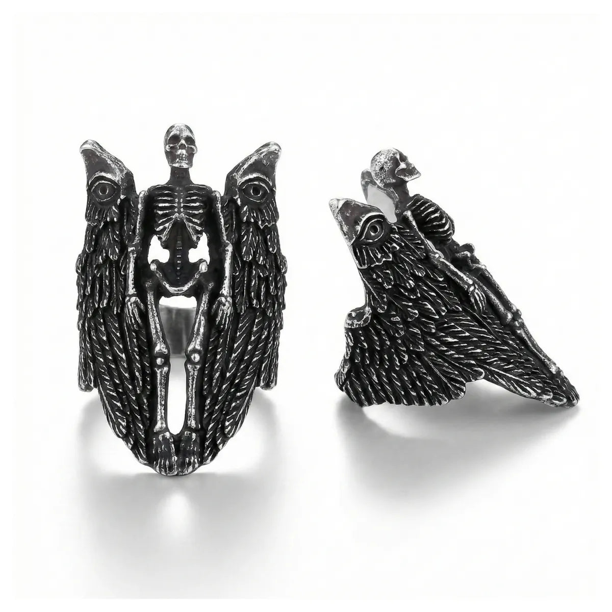 Angel of Death Ring Multi Angle Details