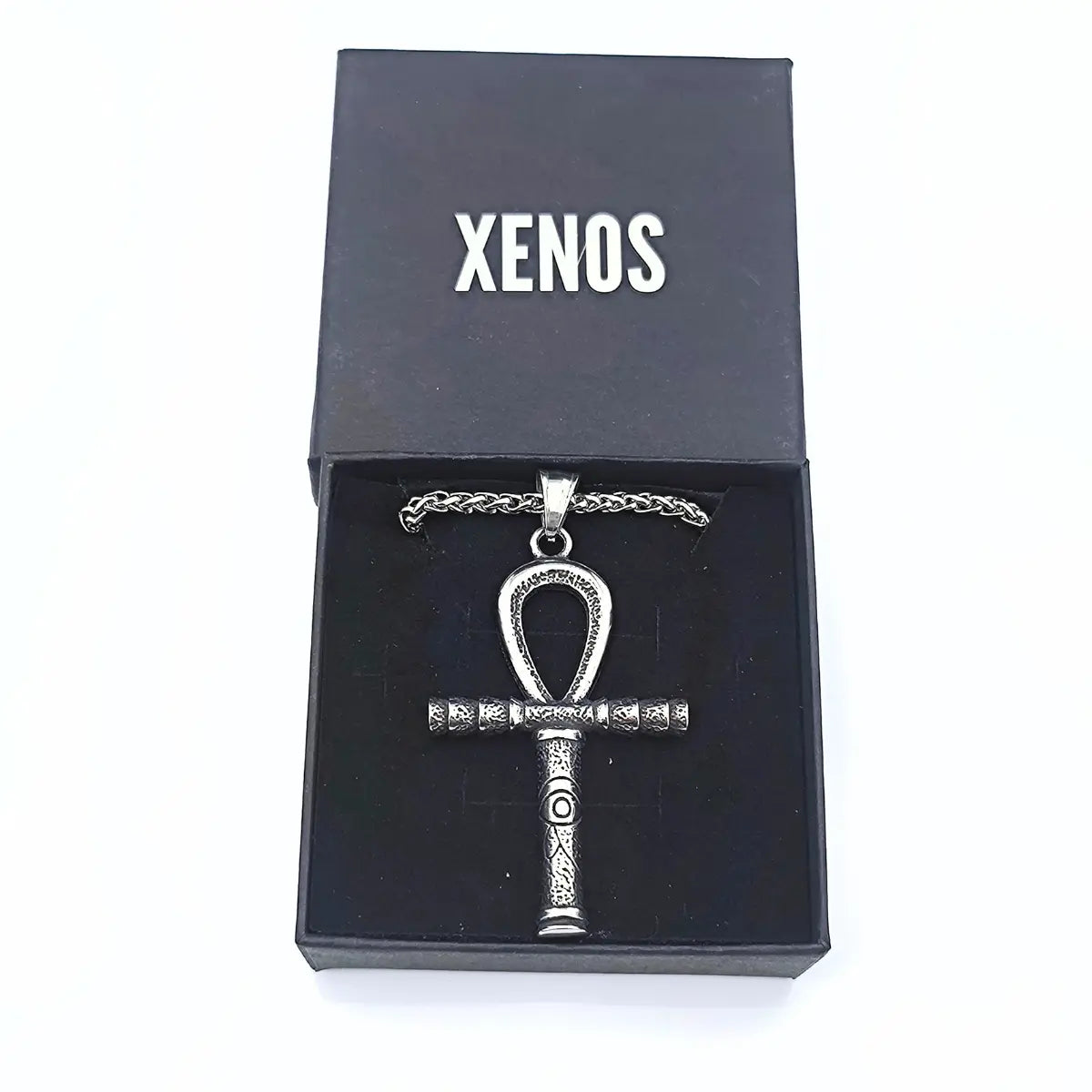 Ankh Necklace Stainless Steel Presented in Box