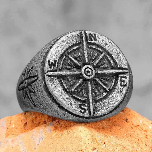 Antique Compass Ring Xenos Jewelry