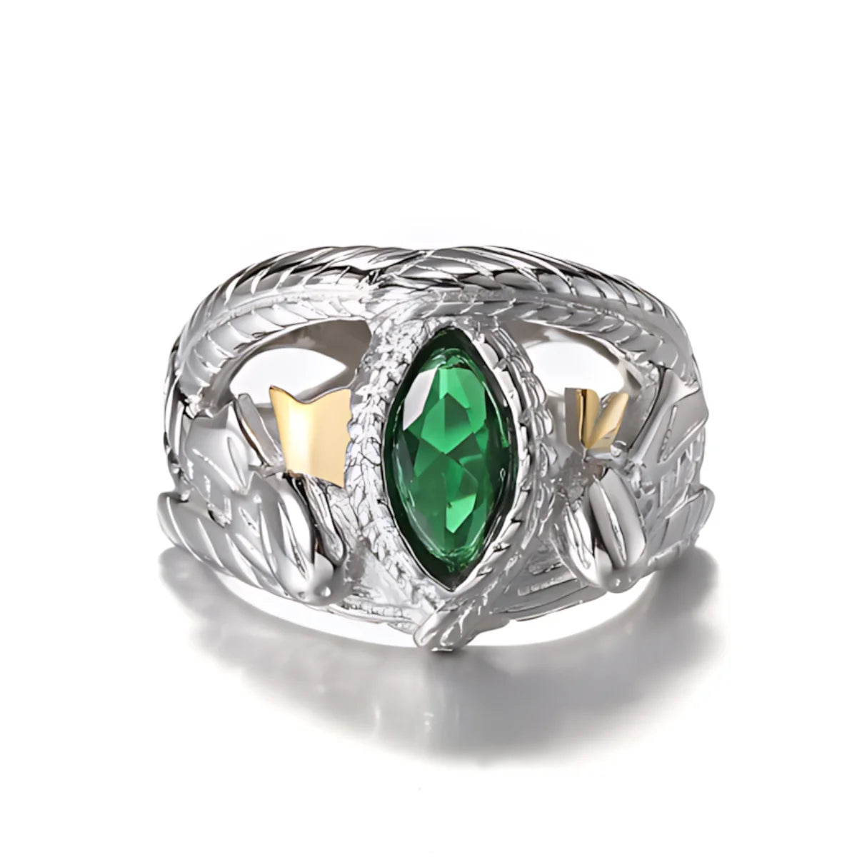 Aragorn Ring of Barahir Sterling Silver Details