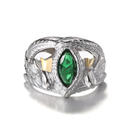 Aragorn Ring of Barahir Sterling Silver Details