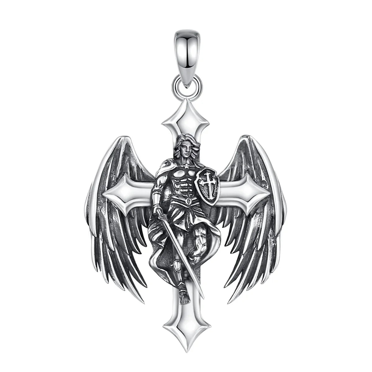Archangel Michael Cross Pendant Only
