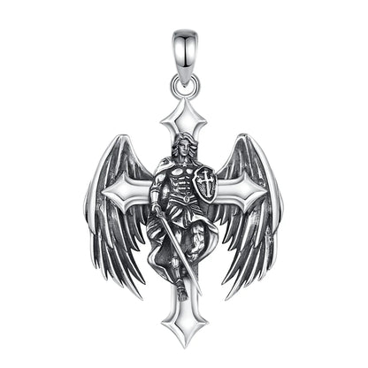 Archangel Michael Cross Pendant Only