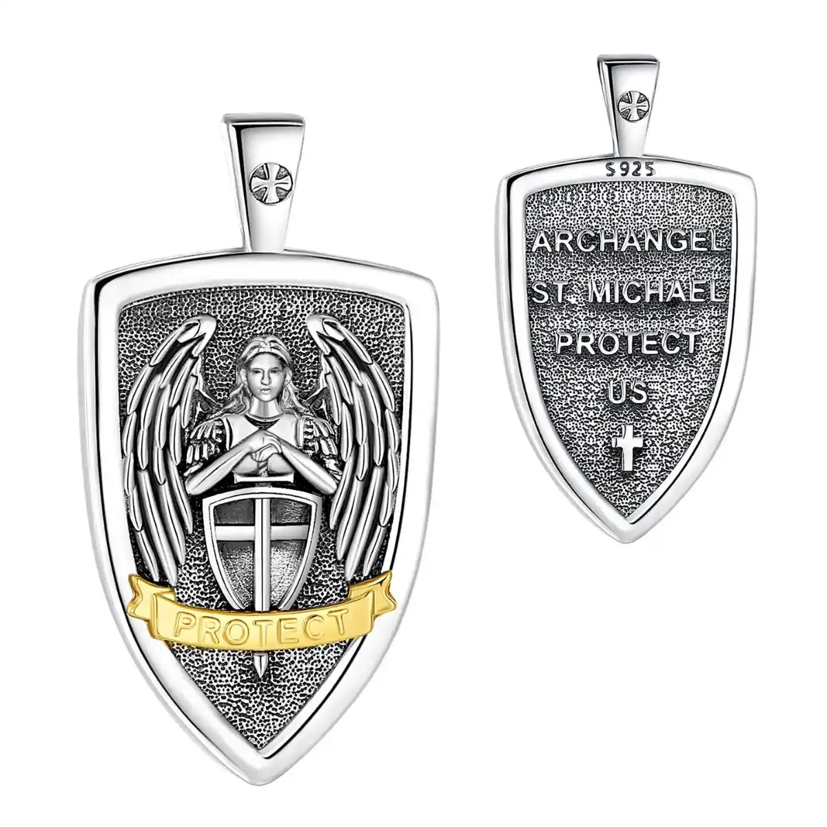 Archangel Michael Shield Pendant Only