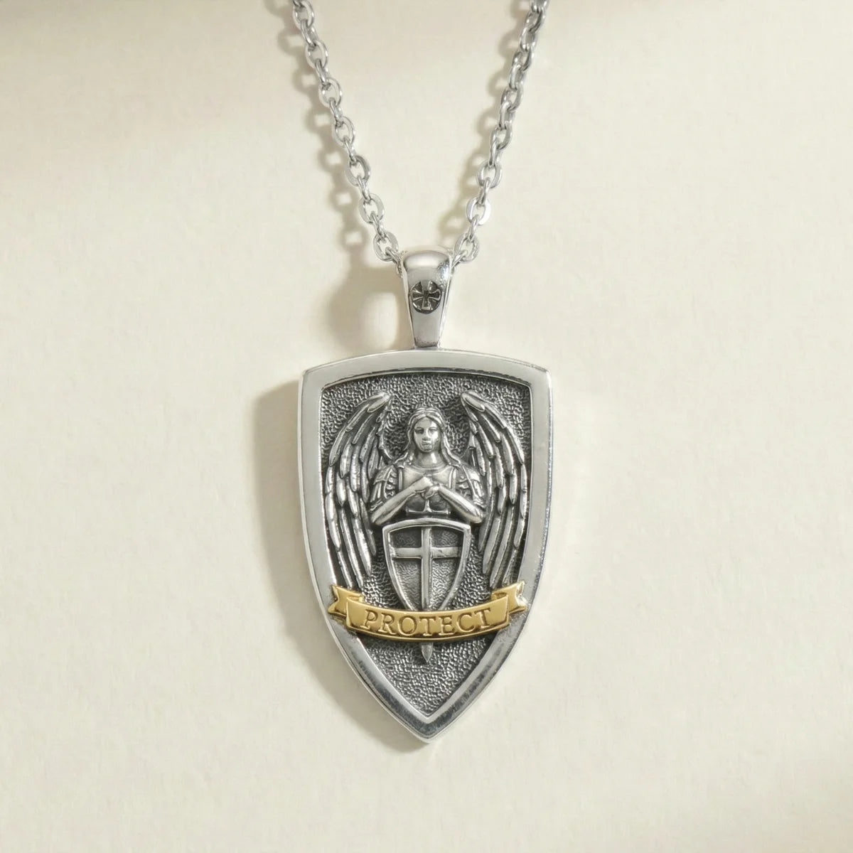 Archangel Michael Shield Pendant