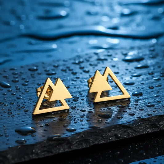 Arrow Earrings Gold