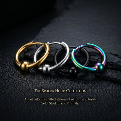 Ball Closure Hoop Earrings Collections Details