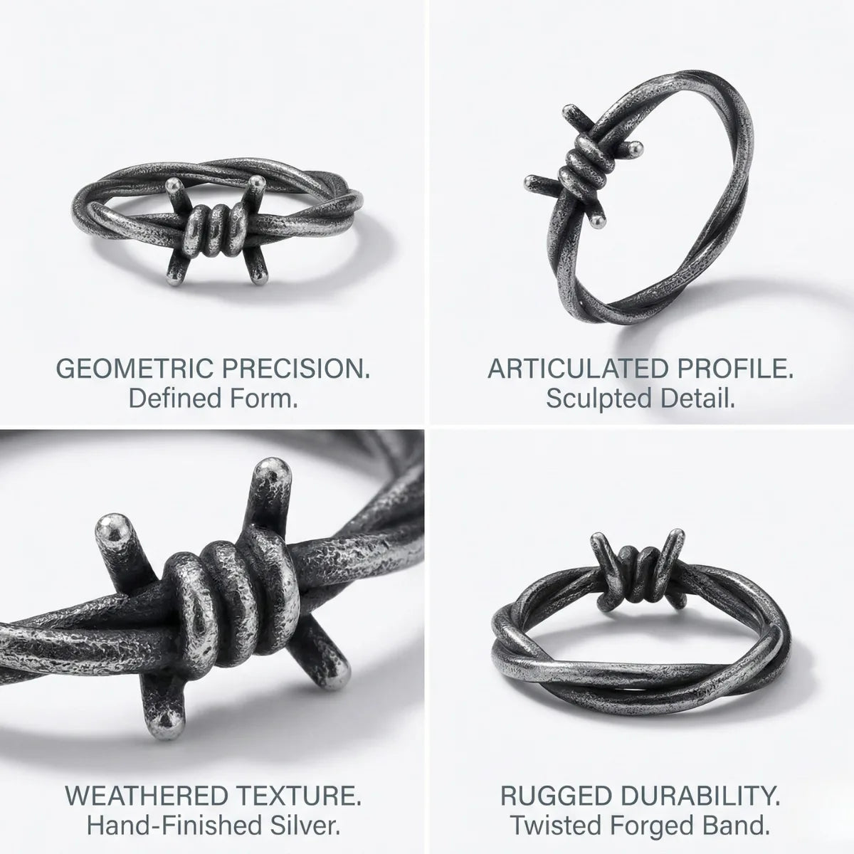 Barbed Wire Ring Features