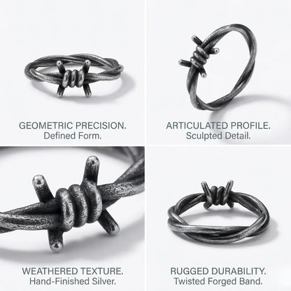 Barbed Wire Ring Features