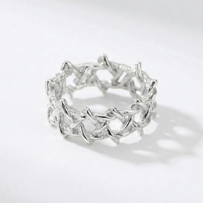 Barbed Wire Thorns Ring Details