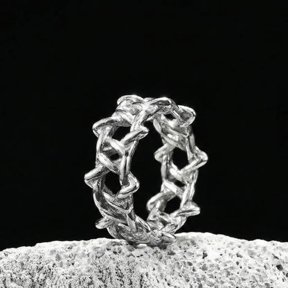 Barbed Wire Thorns Ring