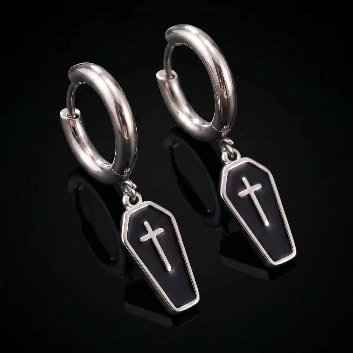 Coffin Earrings
