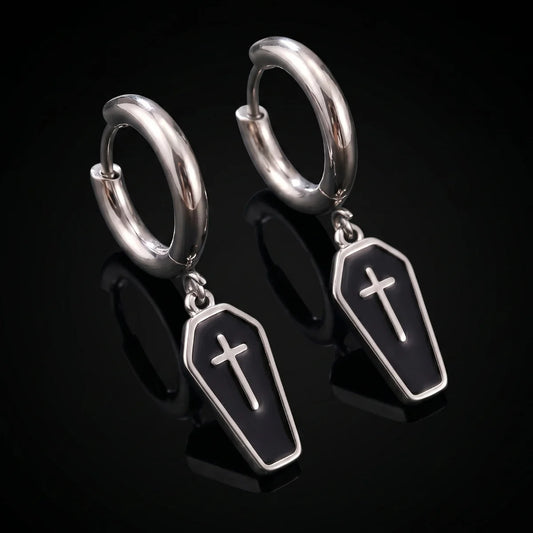 Coffin Earrings
