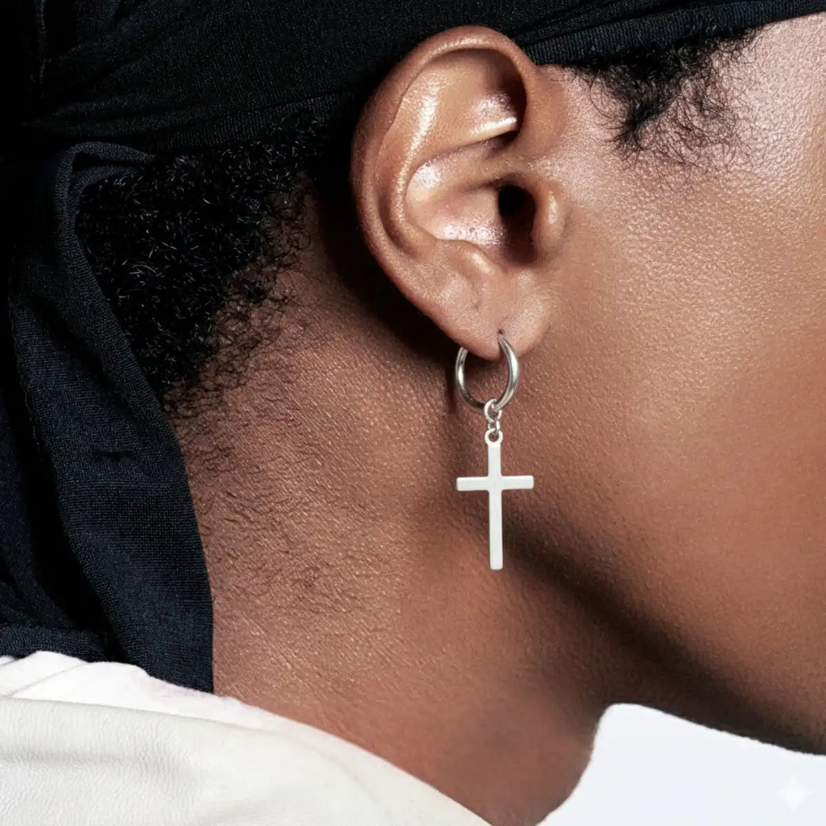Dangling Cross Earrings Xenos Jewelry