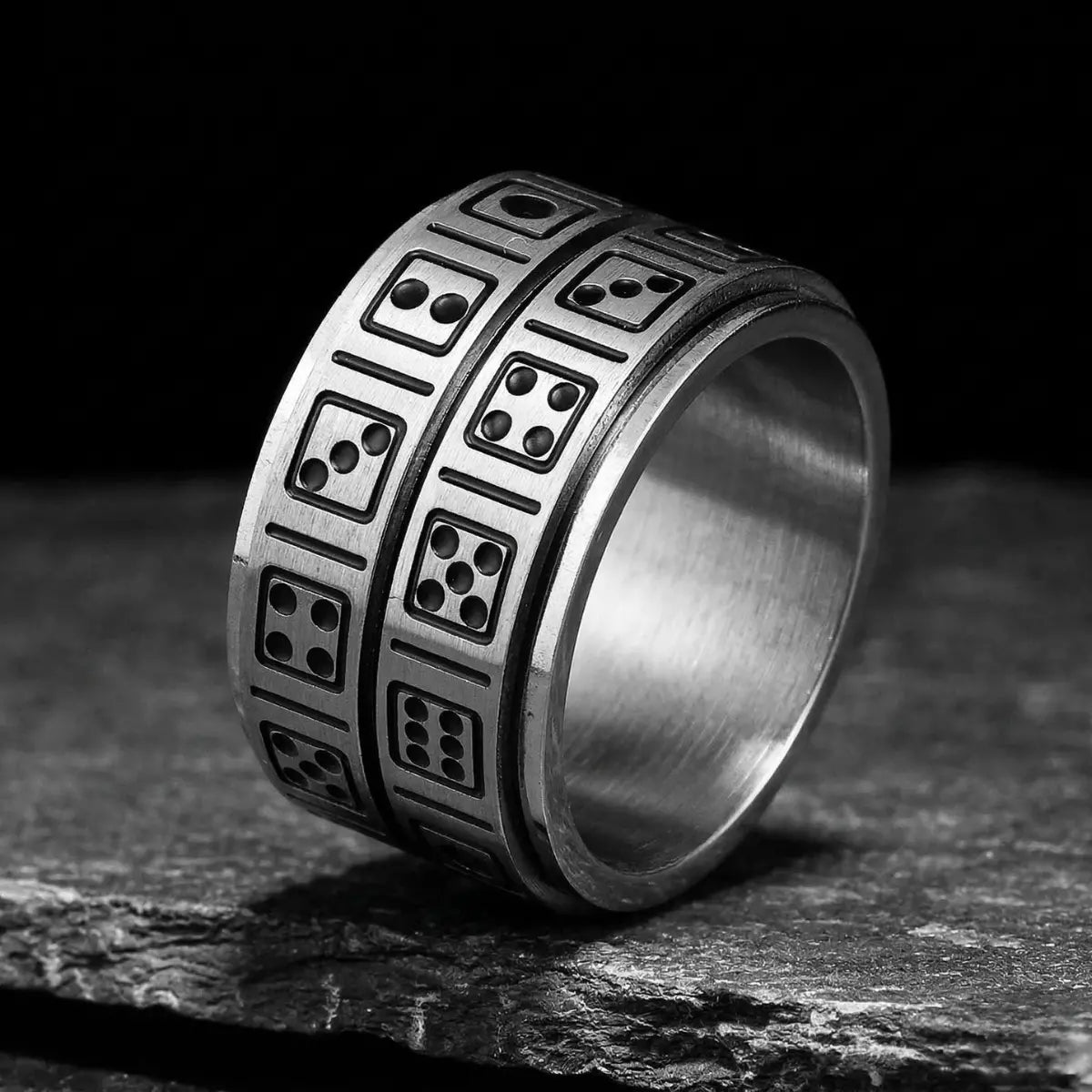 Dice Spinner Ring