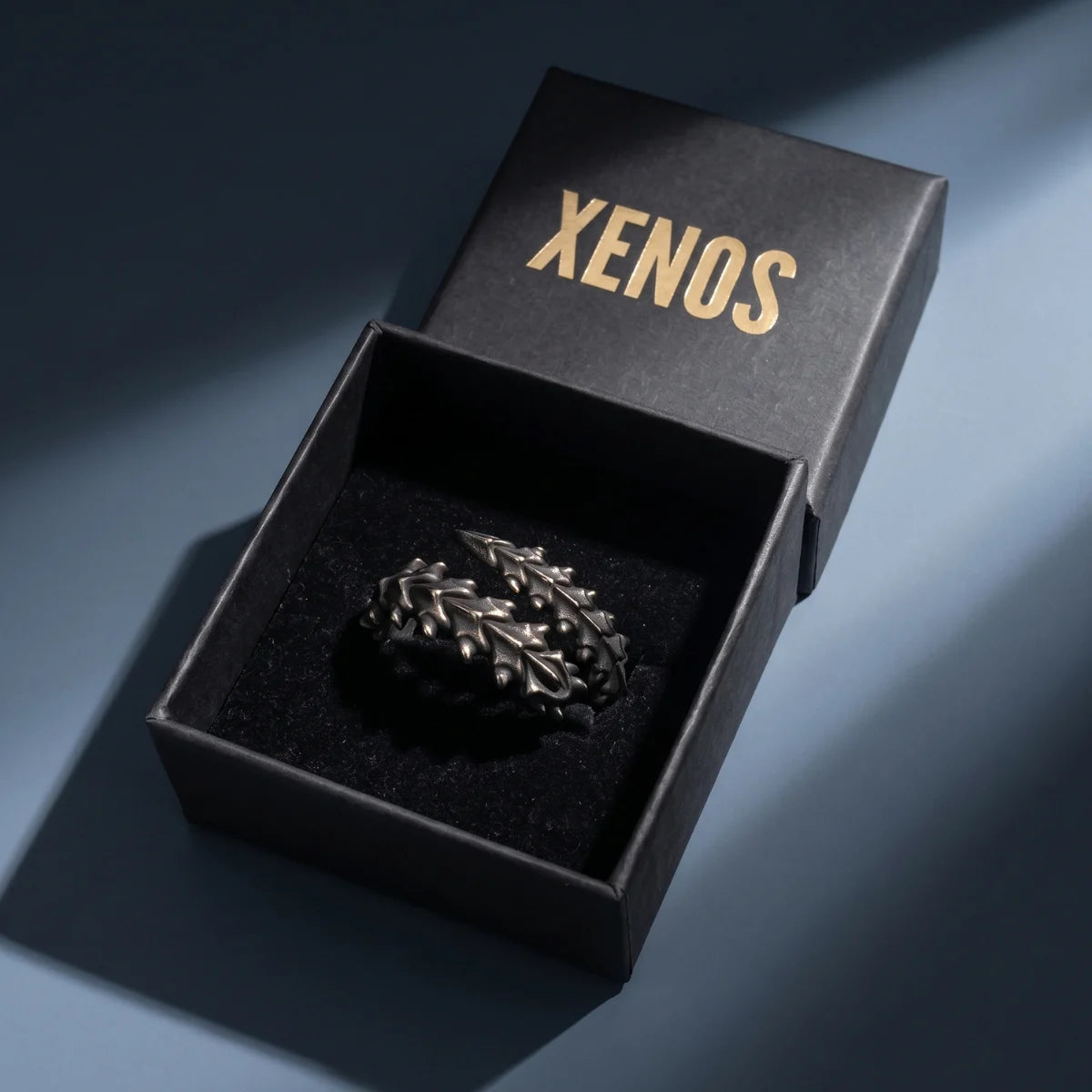 Dragon Bone Ring Inside a Xenos Jewelry Box