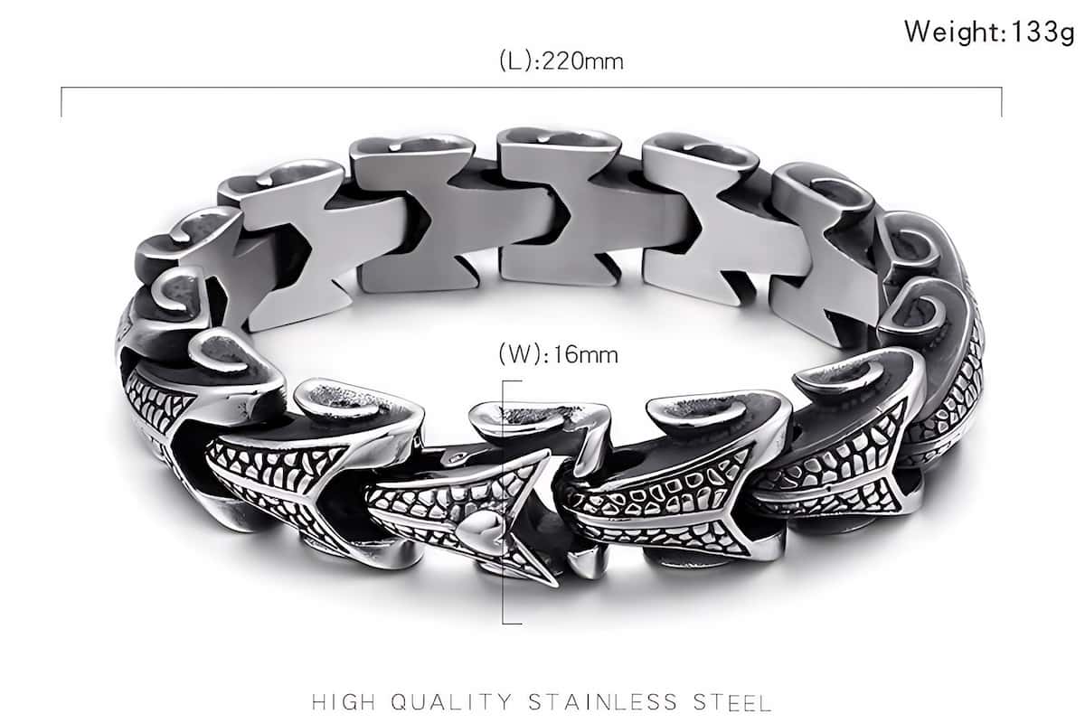 Dragon Scale Bracelet Size Xenos Jewelry