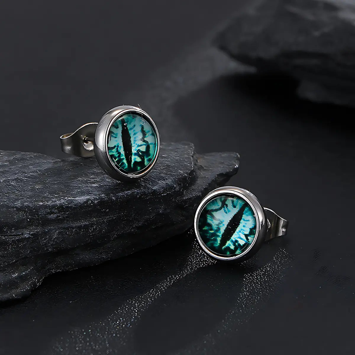 Evil Eye Stud Earrings