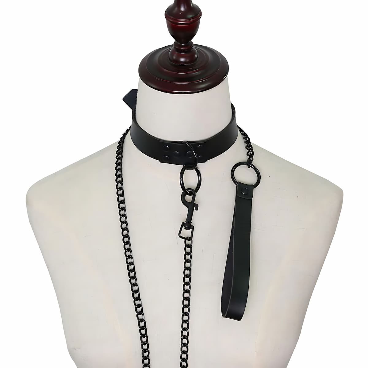 Exclusive Leather Choker Collar Xenos Jewelry