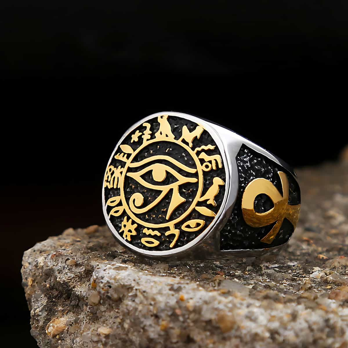 Anillo de ojo de shops horus