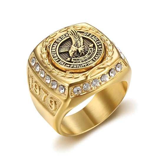 Fraternal Order of Eagles Ring Xenos Jewelry