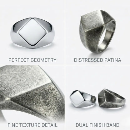 Geometric Signet Ring Features
