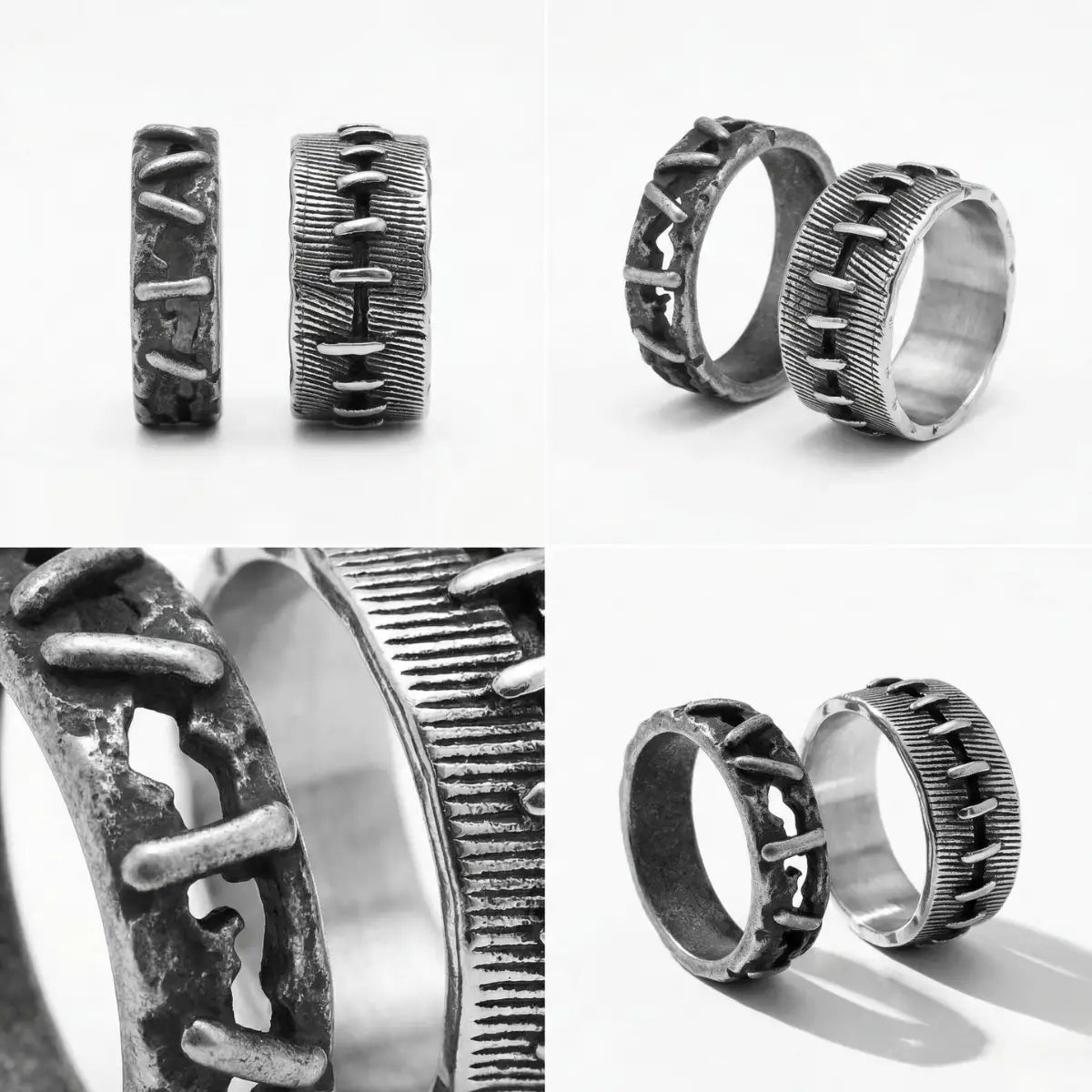 Grunge Band Ring Features