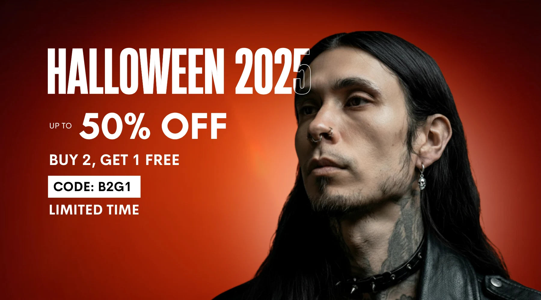 Halloween 2025 Hero Banner for Desktop