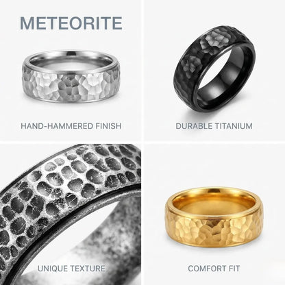Hammered Band Ring Features