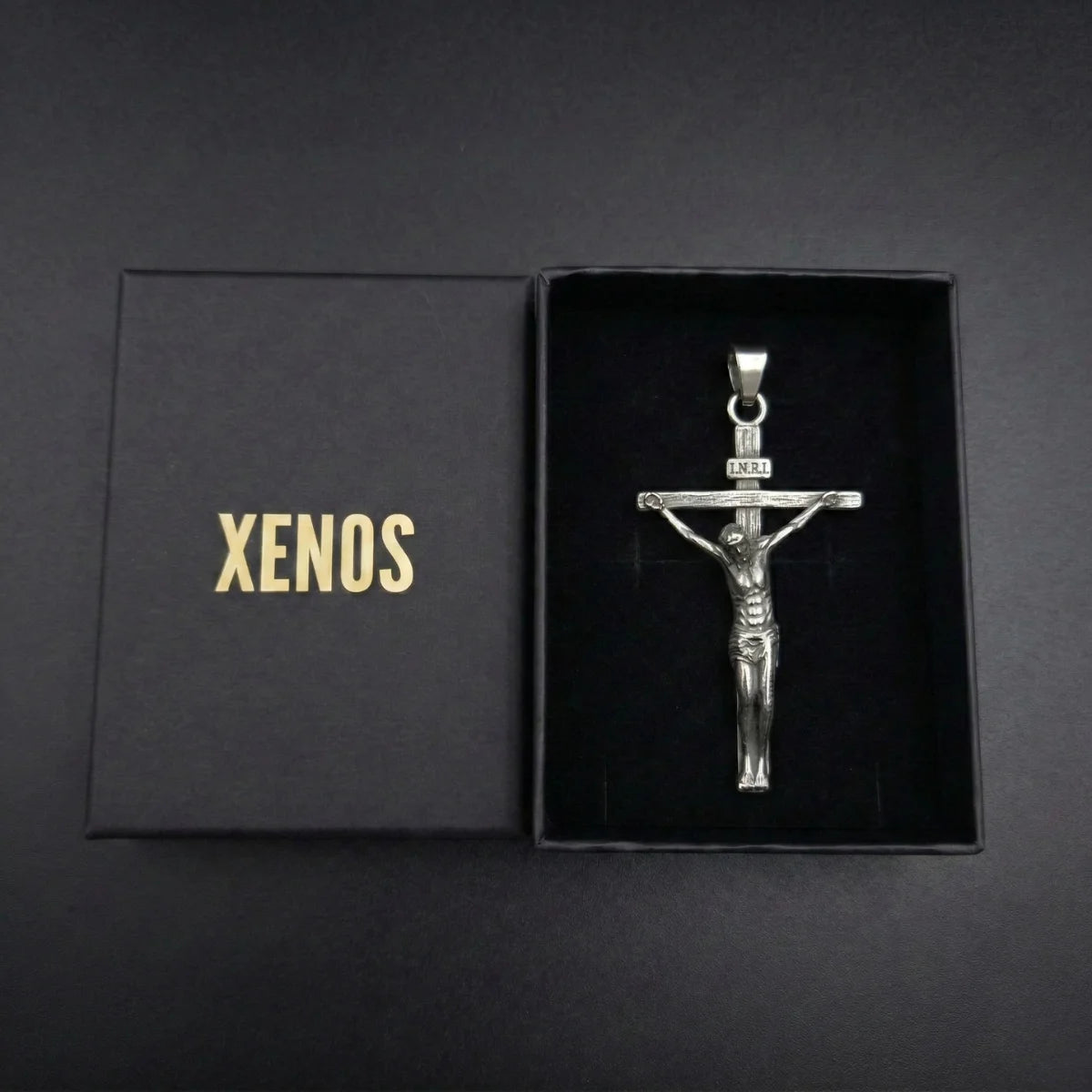 Inri Cross Necklace Presented in Box